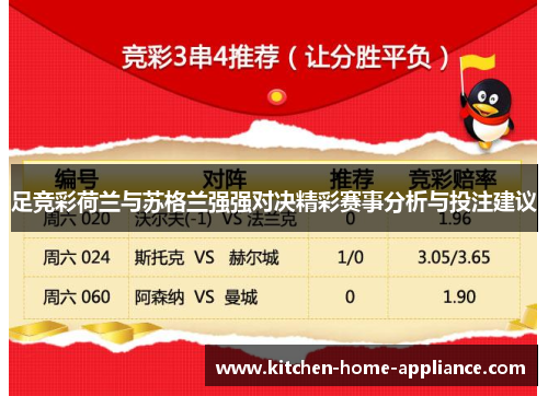 足竞彩荷兰与苏格兰强强对决精彩赛事分析与投注建议